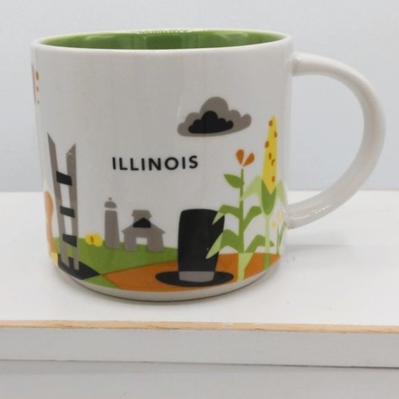 Illinois Starbucks You Are Here Collection 14oz. Coffee Mug - Picture 1 of 6